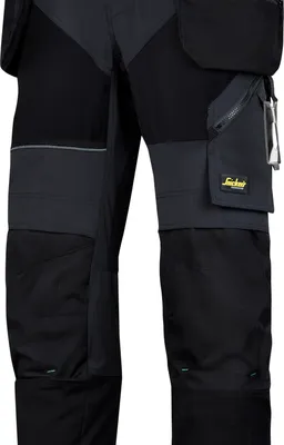 Produktbild von Snickers Workwear 6902 FlexiWork Arbeitshose+ mit Holstertaschen schwarz-schwarz Gr. 124