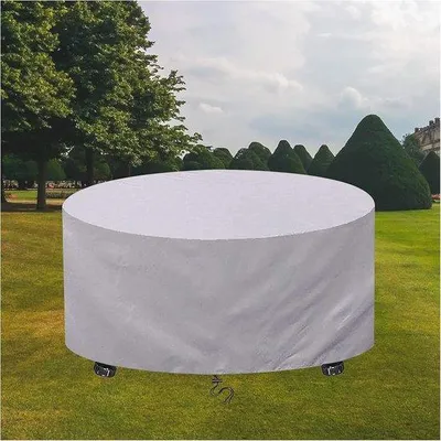 Produktbild von Famanu Gartenmöbelhülle Ø150x120 cm - Oxford-Stoff, winddicht und UV-Schutz