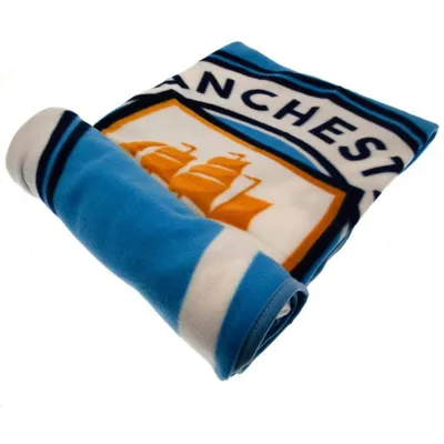 Obrázok produktu pre Manchester City FC - Deka, fleece, Pulse BS3091 (jedna veľkosť) (modrá/biela)