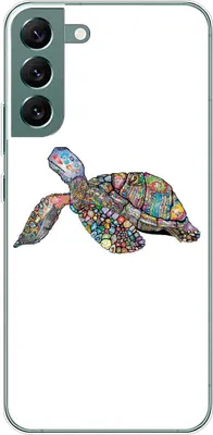 Produktbild von König Design Hülle kompatibel mit Samsung Galaxy S22 Plus 5G Kunststoff Soft Handyhülle - Handy Case Schildkröte