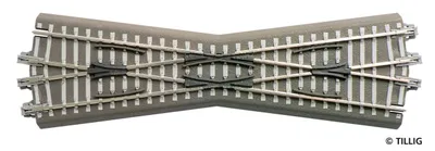 Immagine prodotto di Tillig 83760 Incrocio 15°, lunghezza 166 mm