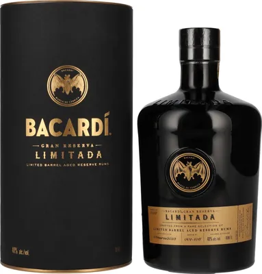 Image de Bacardi Gran Reserva LIMITADA Limited Batch Rum 40% Vol. 1l en boîte cadeau