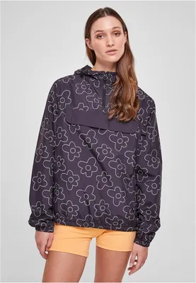 Obrázok produktu pre Urban Classics Dámsky sveter AOP blackflower - S