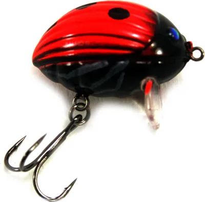 Produktbild von Salmo Lil Bug Wobbler 3cm 4,3g schwimmend, Salmo Farben:Ladybird