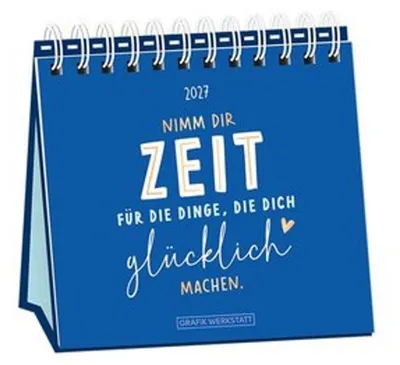 Immagine prodotto di Calendario da tavolo 2027 Prenditi del tempo