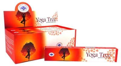 Produktbild von Green Tree Räucherstäbchen "Yoga Tree" 15gr.