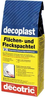 Produktbild von Decotric Decoplast Flächen- und Fliesenspachtel 5 kg