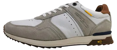 Image de Camel Active : Chaussures pour hommes, chaussures à lacets, chaussures décontractées, couleur blanche