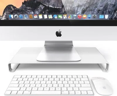 Obrázok produktu pre Kovový stojan na monitor, držiak na dva monitory, s nastaviteľnou výškou