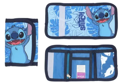 Image de Lilo & Stitch Porte-monnaie pour enfants Portefeuille avec motif Disney en polyester