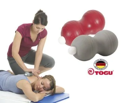 Produktbild von Bodybone Fitnesshantel ca.,15x6,5cm rot(TOGU),