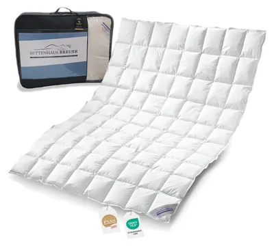 Produktbild von Daunenpass Sommer 100% Gänsedaunen Bettdecke Sommerdecke 240g 135x200