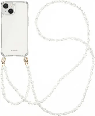 Obrázek produktu pro imoshion Zadní kryt s páskem + náramek iPhone 13 – Perlový srdce