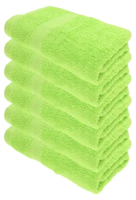 Produktbild von Julie Julsen BIO Handtuch-Set 6 Stk. 50x100 Apfelgrün