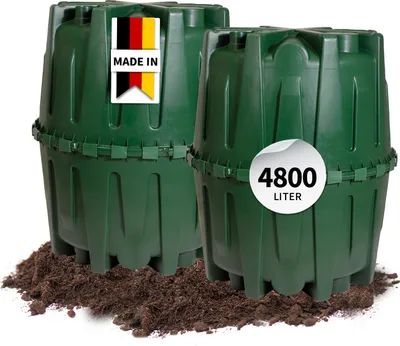Produktbild von 4rain HERKULES Tanksystem 4800 Liter Komplettpaket Garten
