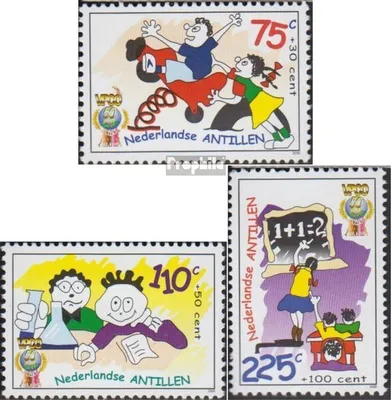 Produktbild von Briefmarken Niederländische Antillen 2000 Mi 1066-1068 (kompl.Ausg.) postfrisch Schulverein