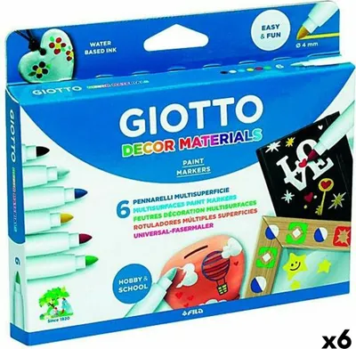 Obrázek produktu pro Sada fixů Giotto barevná 6 kusů (6 kusů)