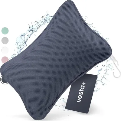 Produktbild von Famanu Badkissen Nachtblau - Ergonomisch für Nacken & Rücken