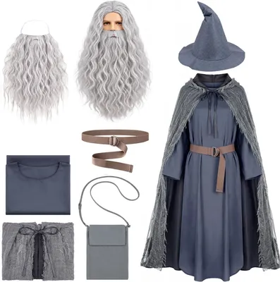 Immagine prodotto di Mantello da strega, taglia adulta, costume per Halloween