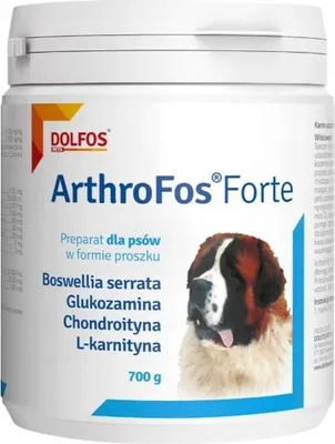 Produktbild von ArthroFos Forte Glucosamin-Chondroitin für die Gelenke von Hunden 700 g
