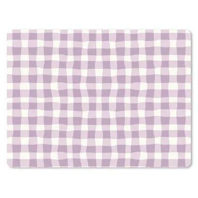 Produktbild von MuchoWow® Mauspad Mousepad Pastell - Lila - Muster 40x30 cm - Mousepads - Maus Mat - Pad - Mausunterlage - Anti Rutsch