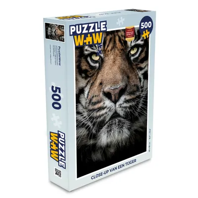 Obrázek produktu pro MuchoWow MuchoWow® Puzzle 500 ks Tygr - zblízka - Zvíře