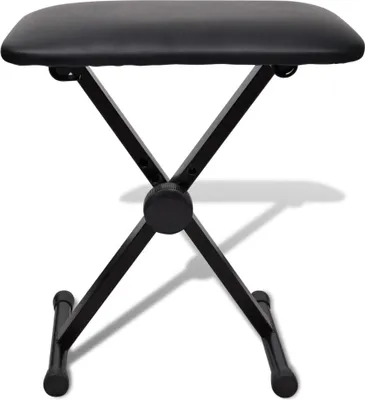 Image de vidaXL Tabouret de piano réglable Banc de piano pliable
