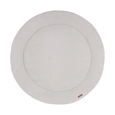 Produktbild von Baby's Only Krabbeldecke rund Sense - Kieselgrau - Ø90 cm