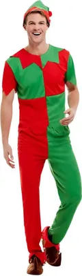 Produktbild von Klassisches Weihnachtself Kostüm für Herren