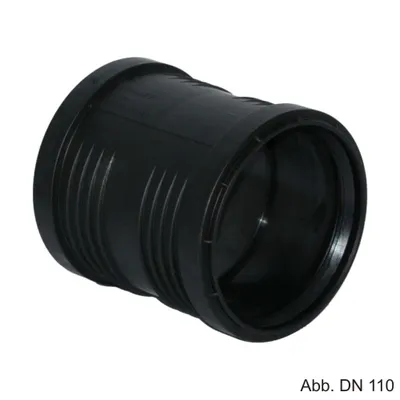 Produktbild von Geberit GE Silent-PP, Doppelsteckmuffe, 40 mm, 1 Stk.