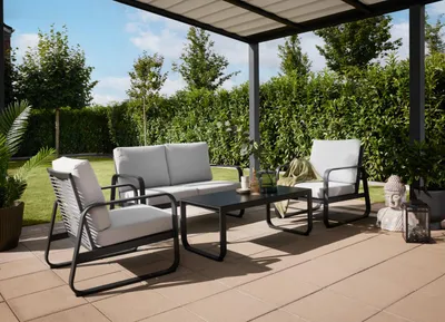 Produktbild von Primaster Gartenmöbel-Set Ravello Aluminium