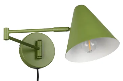 Zdjęcie produktu dla Trio 263970115 Lampa ścienna Cosima E14 ⌀15cm zielona