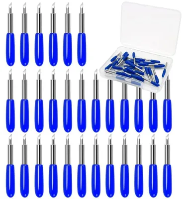 Productafbeelding van 30 Stuks 60° Vervangmesjes voor Snijmachines zoals Explore Air en Maker