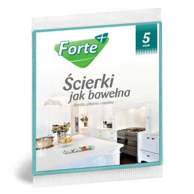 Obrázok produktu pre Forte+ Opakovane použiteľné bavlnené utierky