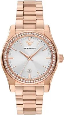 Produktbild von Elegante Damen Armbanduhr mit Edelstahlgehäuse, Drei-Hand Datum Uhrwerk und hochwertigem Armband – Perfekt für jeden Anlass und Alltag