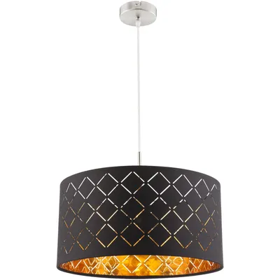 Immagine prodotto di Globo Lighting lampada a sospensione in metallo nichel opaco, 1x E27