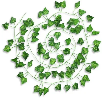 Image de Plante grimpante artificielle verte pour la décoration murale