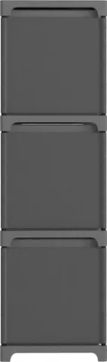 Produktbild von "im Sonderangebot" Würfelregal mit 9 Boxen Grau 103x30x107,5 cm Stoff - NeuMöbel8512856