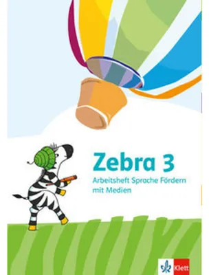 Image de Zebra 3. Arbeitsheft Sprache Förderheft mit Medien Klasse 3
