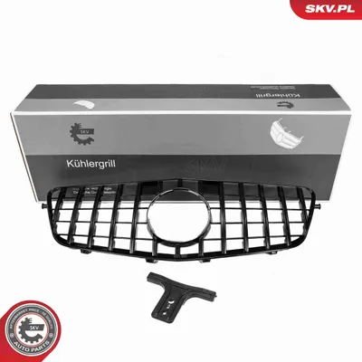 Obrázok produktu pre ESEN SKV 66SKV545 Predná maska chladiča, vhodná pre MERCEDES-BENZ trieda E, sedan (W212), strieborná