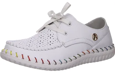 Produktbild von Artiker Schnürhalbschuhe in weiss/weiss kombi, Gr. 37