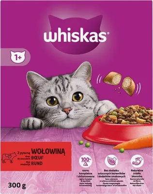 WHISKAS Adult mit Huhn - Trocken-Alleinfuttermittel fr