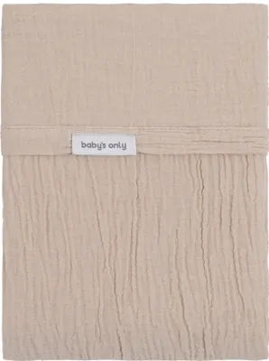 Produktbild von Baby's Only Gitterbettlaken Tender - Beige - 120x150 cm