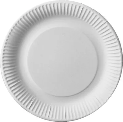 Produktbild von PAPSTAR Papp-Teller "pure" rund Durchmesser: 230 mm weiß 50 Stück