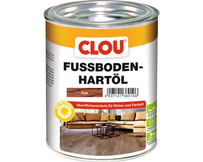 Produktbild von CLOU Fußboden Hartöl teak 750 ml