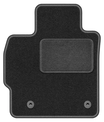 Immagine prodotto di Tappetino guidatore in moquette per Mazda CX-7 2006-2009 (SUV) – 1 pezzo, grigio grafite, su misura – Wielganizator LUX