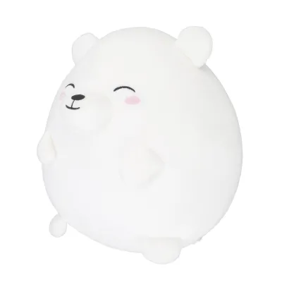 Image de Ours en peluche, animal en peluche, mignon, doux, relaxant, coussin décoratif en coton PP à câliner pour le salon