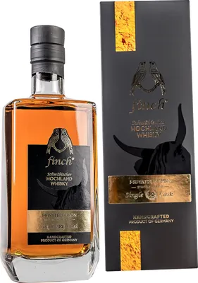 Produktbild von finch Whiskydestillerie finch PrivateEdition Two Casks 10 Years 53%vol NV Whisky ( 1 x 0.5 L )