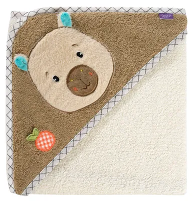 Obrázek produktu pro Baby Fehn Ručník s kapucí capybara