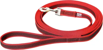 Immagine prodotto di Guinzaglio Julius-K9 Super Grip con passante rosso, dimensioni: 3 m x 20 mm
